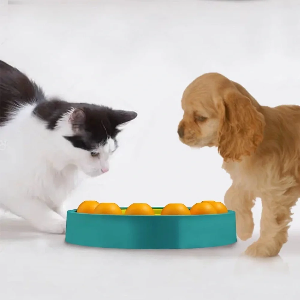 Slow Feeder Dog Bowl Enrichment Memory Training Puzzle Interactive Pet Toy